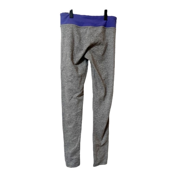 Ivivva Kids Gray and Purple Leggings - Picture 2 of 3